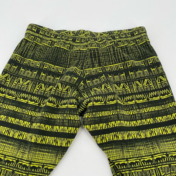 Nike black acid green-yellow graphic leggings womens size medium - Picture 7 of 9